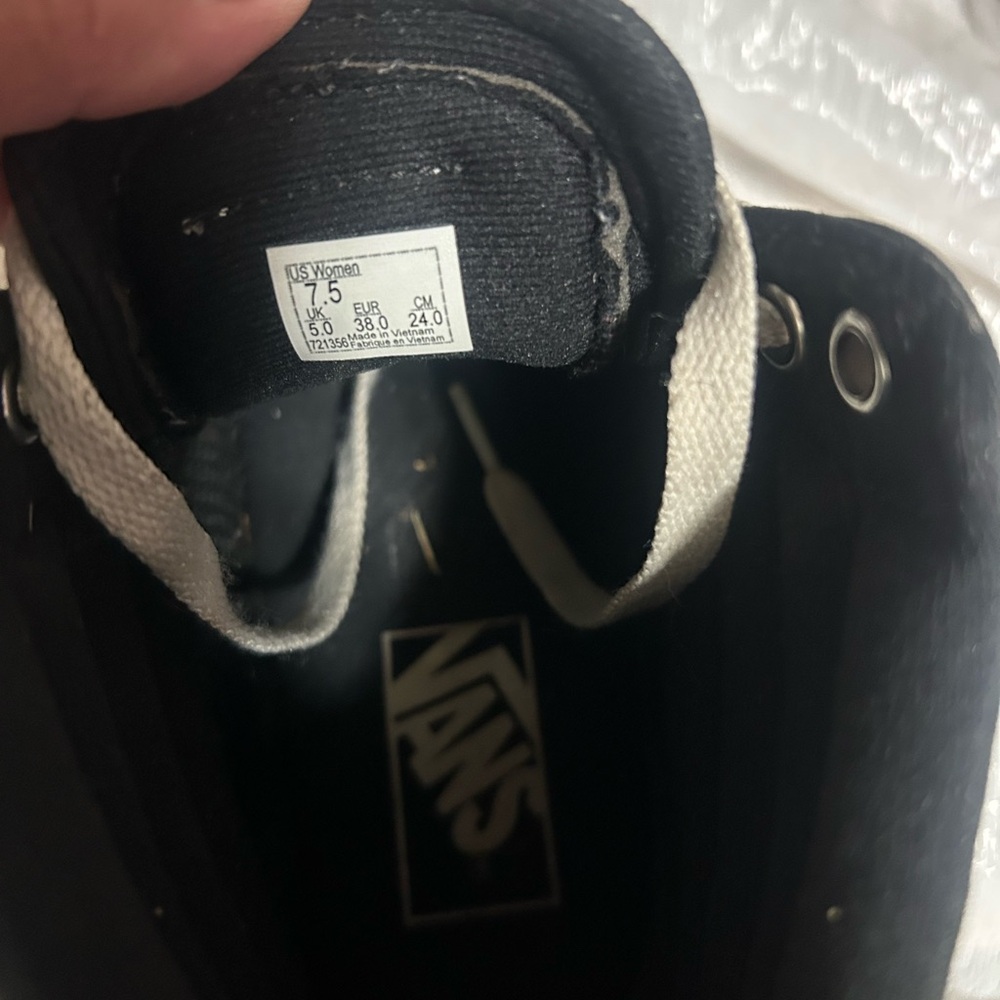 Vans Black Sneakers